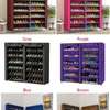 Metallic Portable shoerack with Canvas Cover* thumb 5