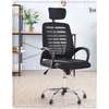Simple Ergonomic Mesh Headrest Swivel Chair thumb 0
