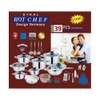 Hot Chef Cookware Set 39pcs- Stainless Steel,heavy-design germany thumb 1