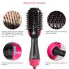 3-IN-1 One Step Hair Dryer 1000W Hot Air Brush Negative Ions Hair Dryer Comb Curler Electric Ionic Straightener Brush thumb 2
