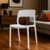 Dining Chair: Home Plastic White Dining Chairs thumb 2
