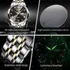 Diamond Watch Bling Iced-Out Watch Oblong Wristwatch thumb 1
