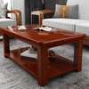 Office Table: Mahogany Finish 1200mm Coffee Table thumb 0