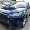 Toyota RAV4 dark blue 2019 petrol thumb 2