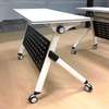 Fold-Down Office Table on Locking Casters thumb 2