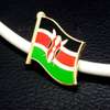 Fluttering Flag Classic Kenya Lapel Pin Badge thumb 2