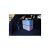Foldable storage box  with lid home organizer -Large pink thumb 4