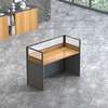 Modern Wood Single Person Work Station thumb 2