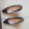 Black leather heels 3 inch size 38 thumb 1