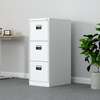 Contemporary 3-Drawer Vertical Metal Storage Cabinet thumb 1