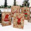 Christmas Gift Bags Christmas Kraft Paper Bags thumb 3
