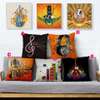 AFRICAN THEMED THROW PILLOW thumb 2