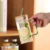 500ml broscillate  glass with straw* thumb 1