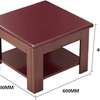 Office Table: 600mm Mahogany Coffee Table thumb 1