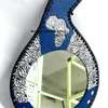 Blue Leather Calabash mirror and belt combo thumb 2