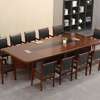 Boardroom Table; 300cm Mahogany Office Boardroom Table thumb 4