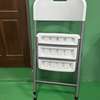Falcon White Outdoor Foldable Portable Chair thumb 3