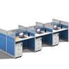 Executive Modern MDF 6-Way Work Station thumb 3