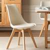 Cushioned Plastic Shell Eames Chair thumb 1