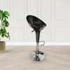Office Stool: Blue Swivel Height Adjustable Office Stool thumb 2