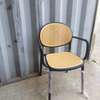 Dining Chair; Rattan Plastic Dining Home Chair thumb 2