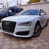 Audi A8 white colour 2018 sunroof thumb 6