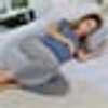 Pregnancy Pillow, Grey U-Shape Full Body Pillow thumb 3