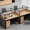 4 Way Modular Mdf Office Desk Configuration thumb 9