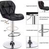 Barstool: Black Adjustable Height Office Barstool thumb 4