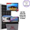 100w solar fullkit mono with  22" television thumb 0