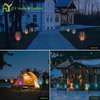Solar Flickering flame garden light with 7  Colors -4 thumb 1