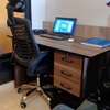 1.2 mtrs office desk plus  headrest office chair thumb 0