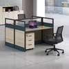 Office Desk: 4-Way Modular Office Workstation thumb 1
