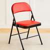 Lightweight Stackable Foldable Leather Office Chair thumb 9