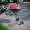 Round Charcoal Barbecue with Portable Trolley thumb 2