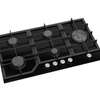 Mika Built-In Gas Hob, 90cm, 5 Gas with WOK, Glass thumb 2