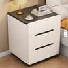 White Wooden Nordic Style Side Bedroom Cabinet thumb 4