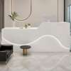 1.8M Modern Designed Reception Desk in White thumb 0