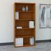 Tall Wooden Bookcase with Five Tiers thumb 3