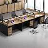 Executive Modern MDF 6-Way Work Station thumb 8