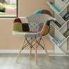 Dining Chair; Fabric Patchwork Dining Chair thumb 1