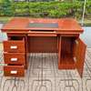 140cm Leather Cladding Director's Table thumb 1