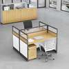 Staff Workstation Desk – Modern Open Office Design thumb 3