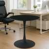 Office Table:  Black Round Marble Dining Table thumb 4