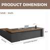 Office Desk :  1.8 Meter Executive L-Shaped Desk thumb 2