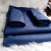 Quality dark blue bedsheets thumb 1