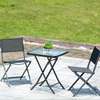 Outdoor Folding Dining Table and Chair Set thumb 5