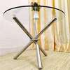 Round Clear Glass Coffee Table thumb 7