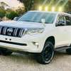 Toyota Land cruiser prodo TXL white color fully loaded thumb 7