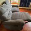 5 seater grey fabric recliners thumb 0